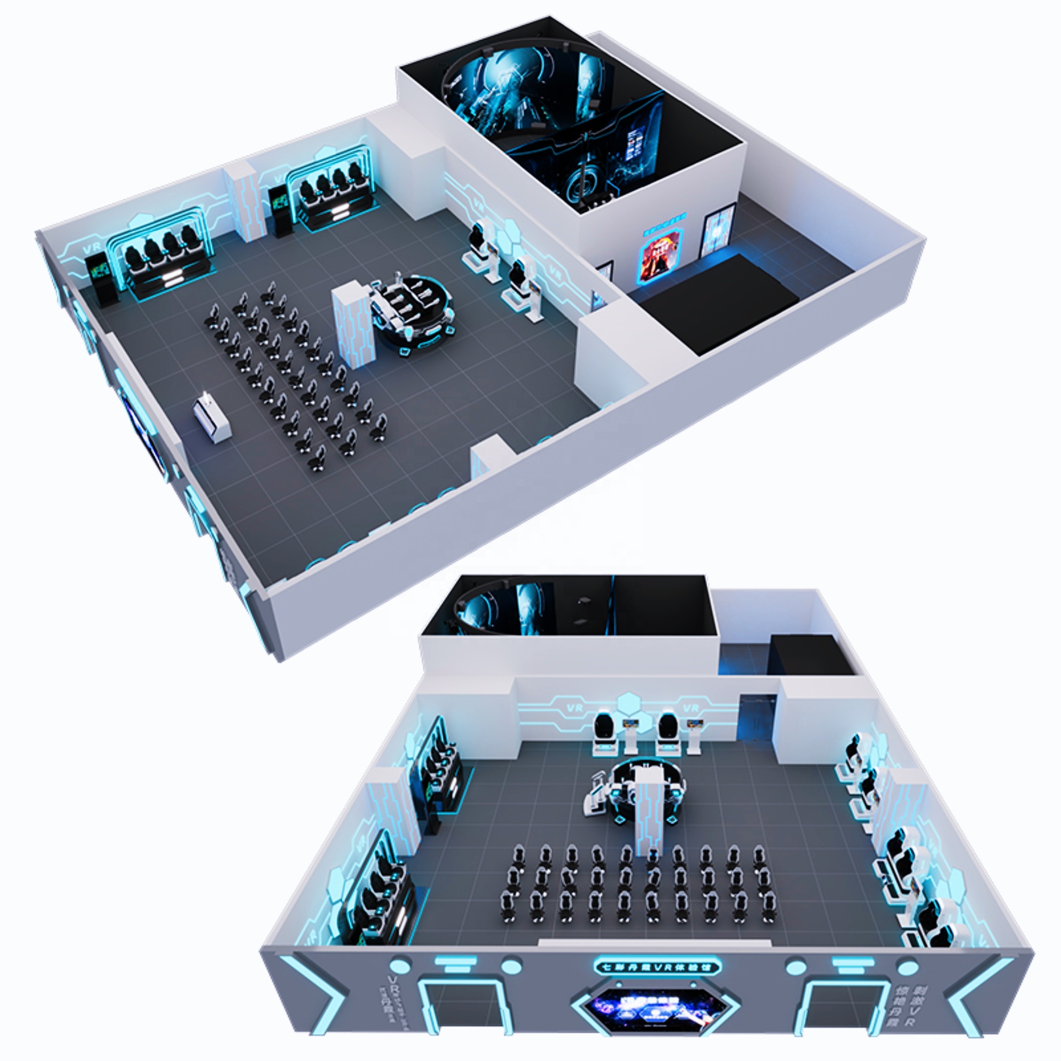 Virtual Reality Amusement Park - 9D Vr Simulator review and price