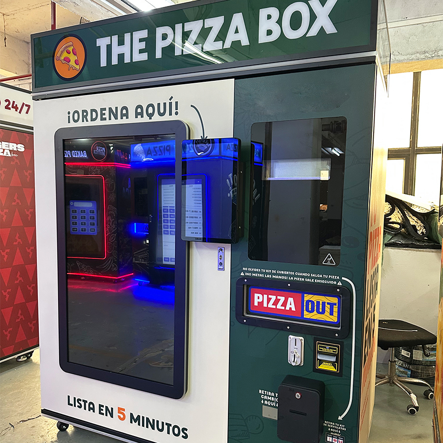 Customized Fast Food Pizza Ven - Commercial Vending Machine review and price