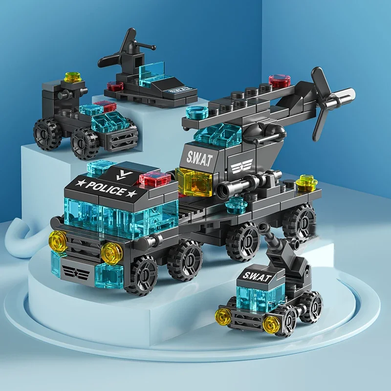 City Fire Car Building Blocks  - Claw Crane Machine review and price