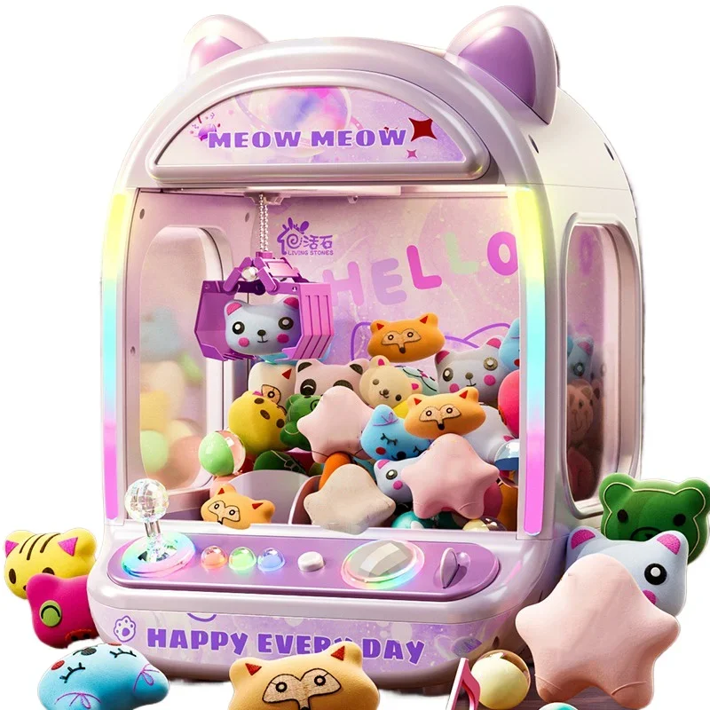 DIY Purple Automatic Doll Mach - Claw Crane Machine review and price