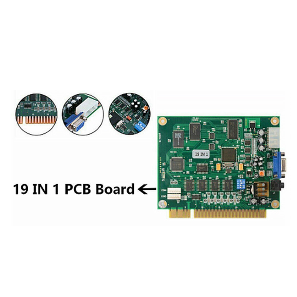 B68A 19 In 1 Multicade PCB Boa - Usb Game Board Jamma review and price