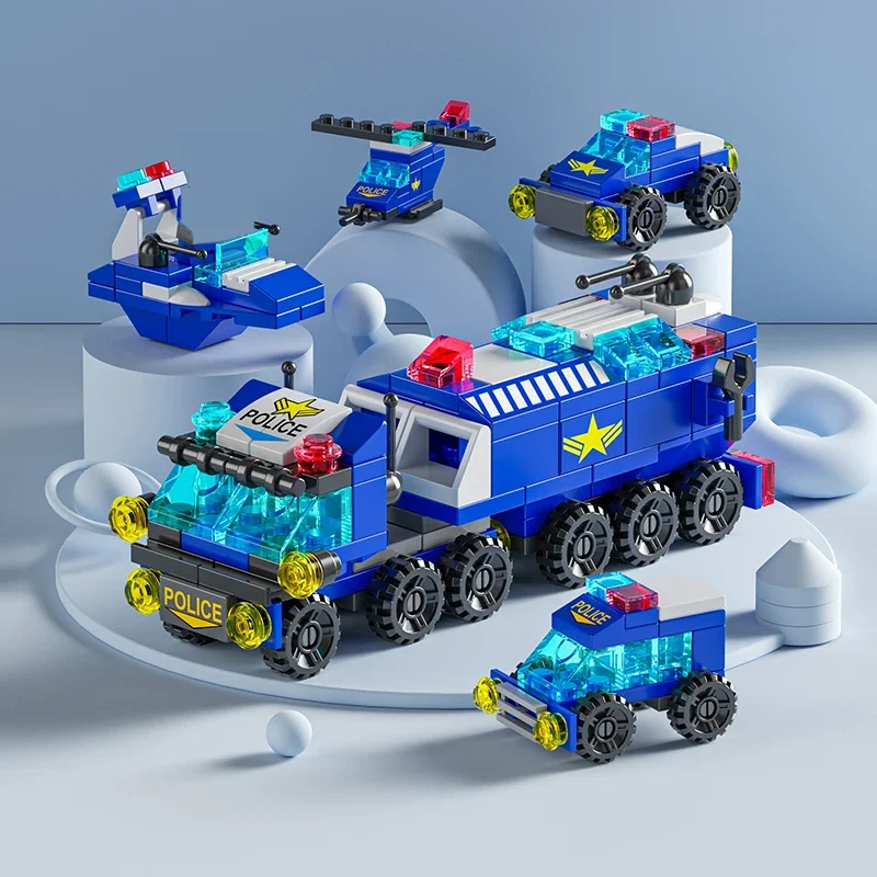 City Fire Car Building Blocks  - Claw Crane Machine review and price