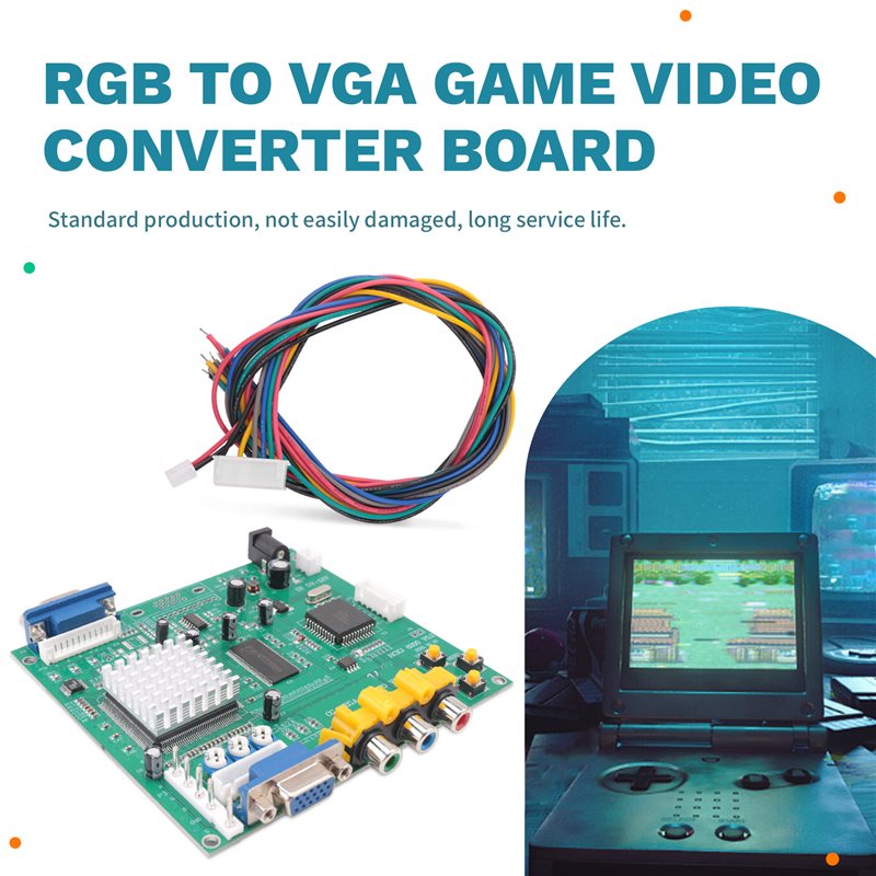 ABKN-GBS8200 CGA/EGA/YUV/RGB T - Usb Game Board Jamma review and price