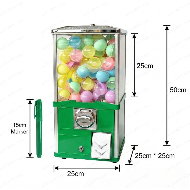 Square Tabletop Gashapon Machi - Prize Capsule Toy Machine review and price