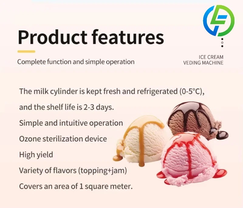 Customized Automatic  Ice Crea - Slushie Machine Vending review and price